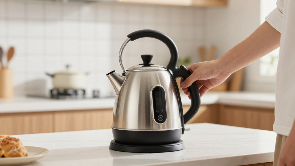 electric kettle with temperature control
