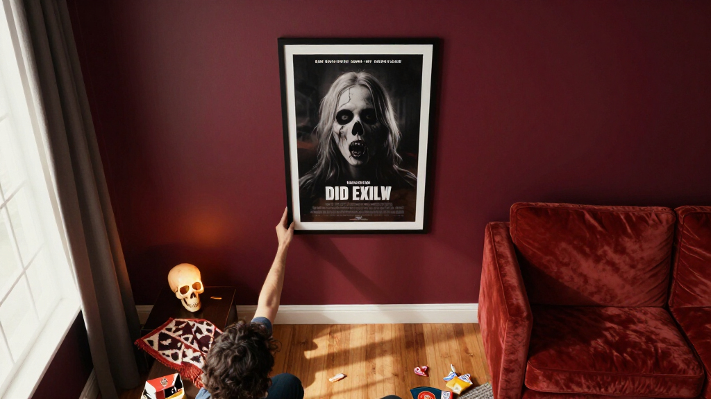 horror movie home decor