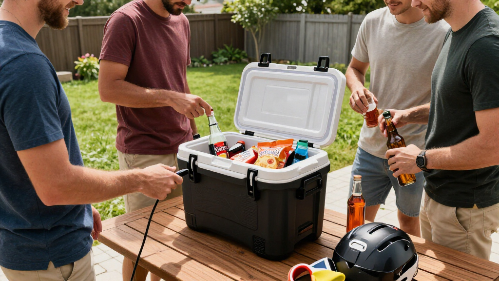 best battery powered cooler for watch parties