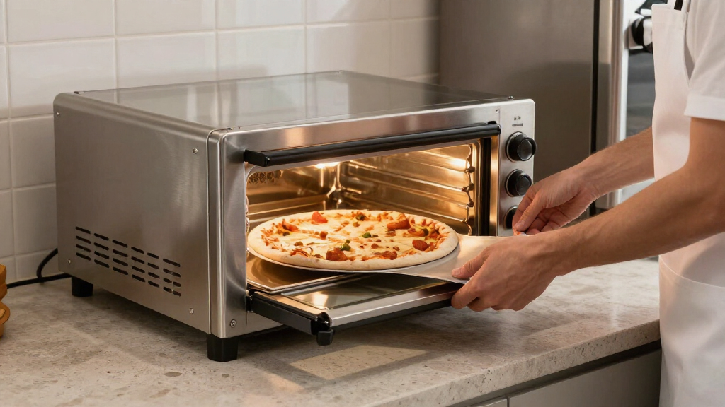 high end mini countertop deck oven for pizza