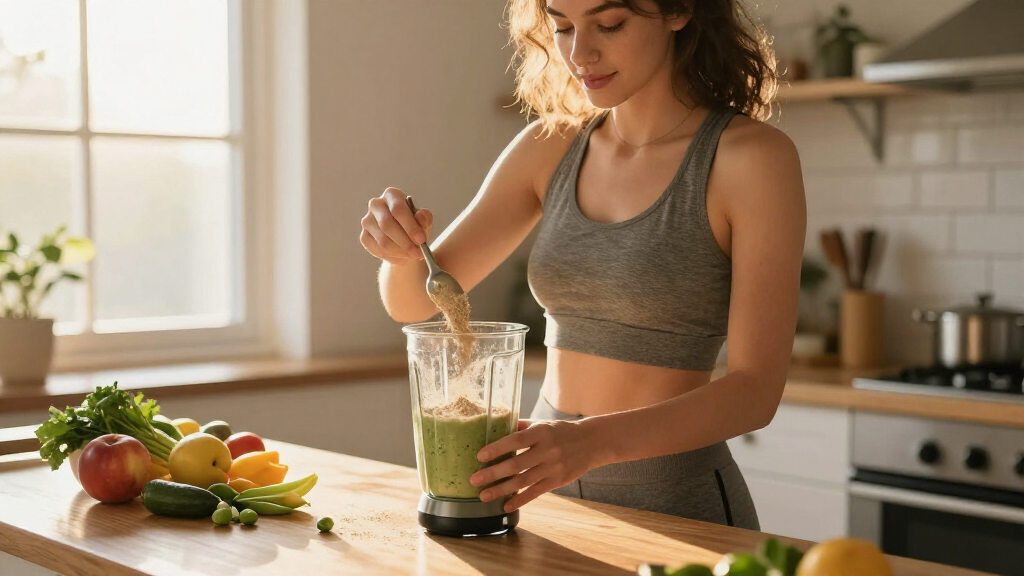 plant-based protein powders for students