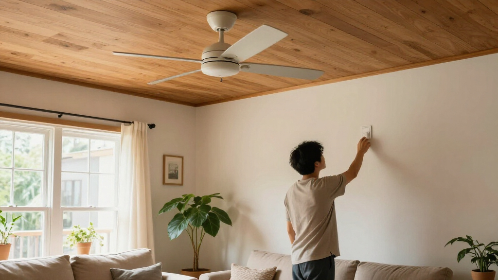 indoor ceiling fan