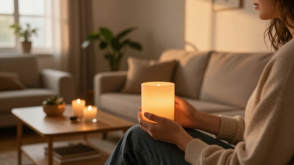 decorative LED candle holders