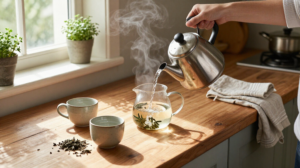 tea water preparation system