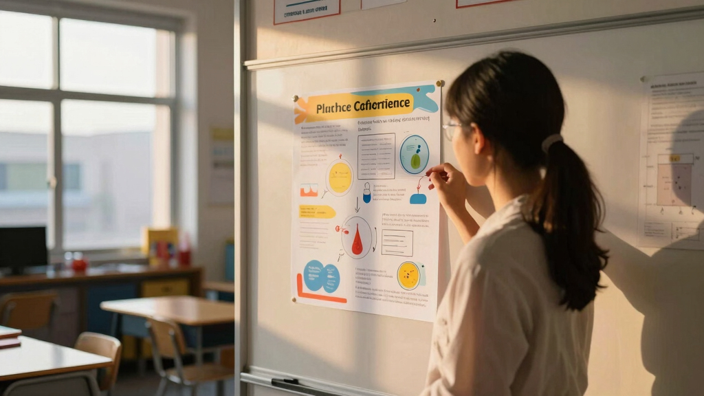 educational science reference posters