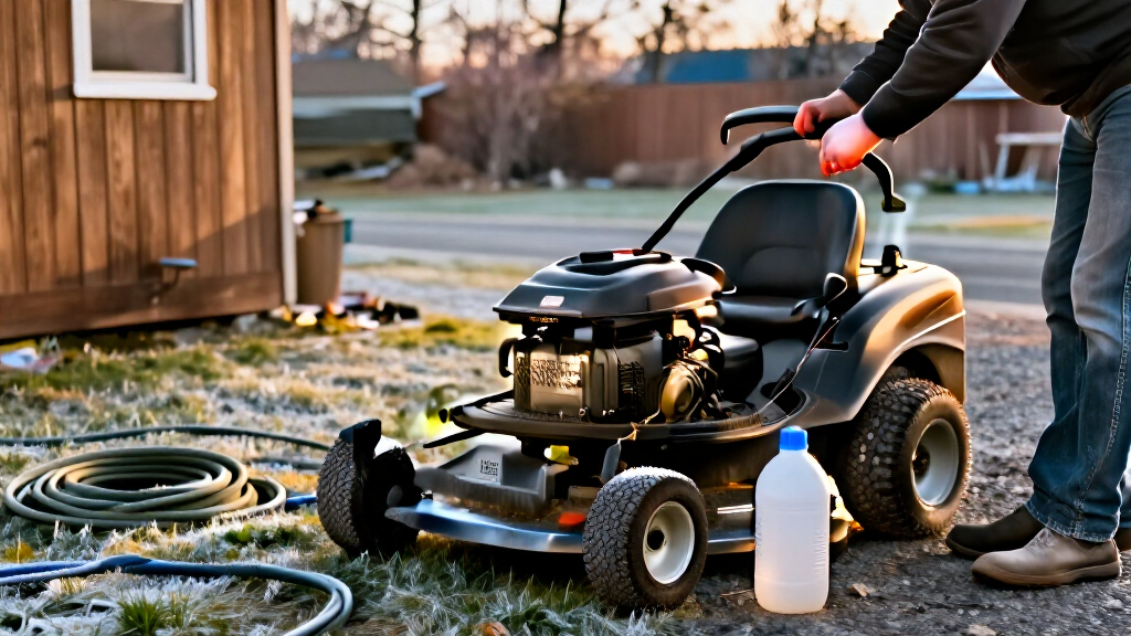 best riding lawn mower winterization kits