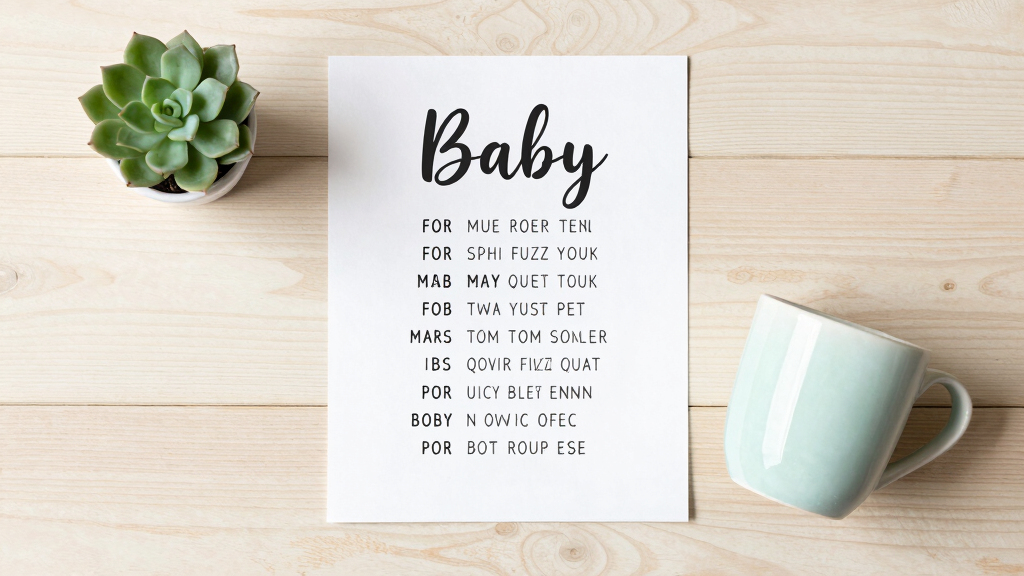 baby name meaning charts