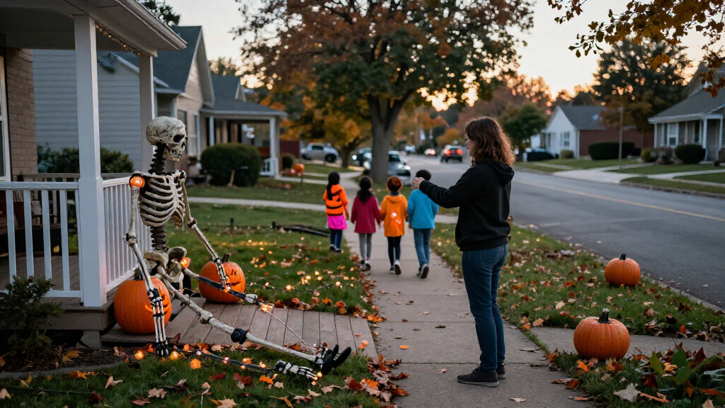 Halloween animatronic props