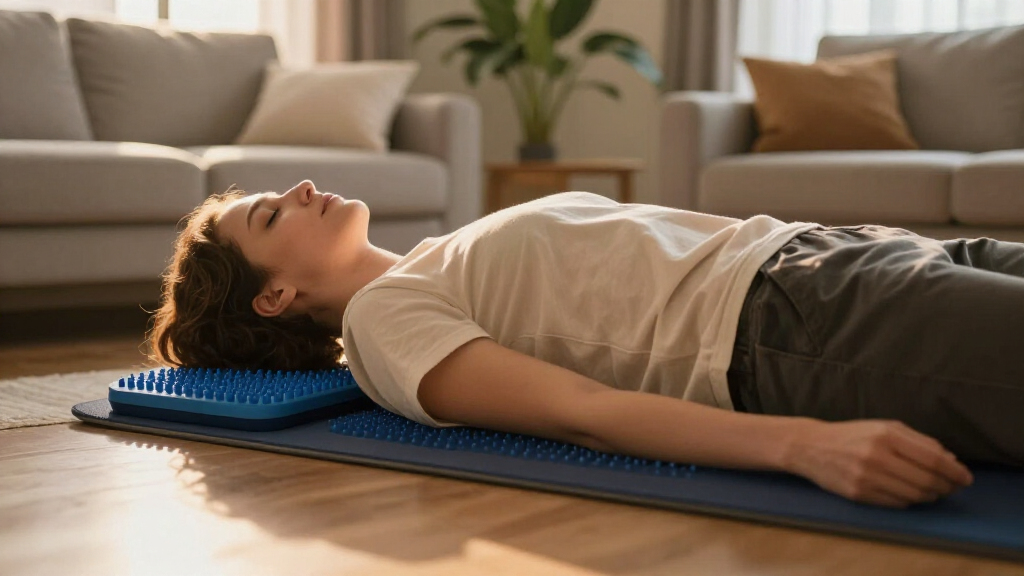 adjustable acupressure mats for back pain
