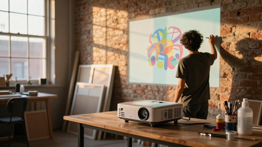 projectors for artist studios