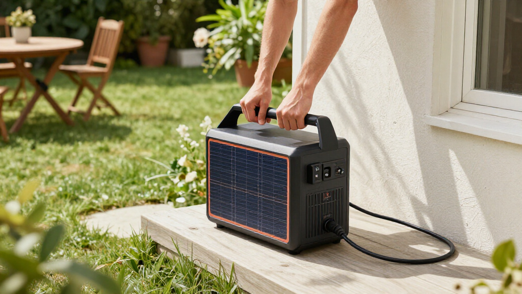 solar backup power stations