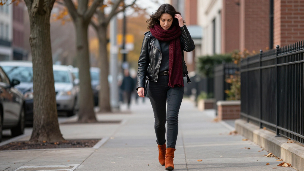 best romantic edgy fall fashion