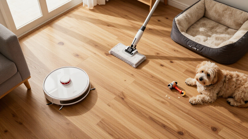 robot vacuum and mop combos for pet owners