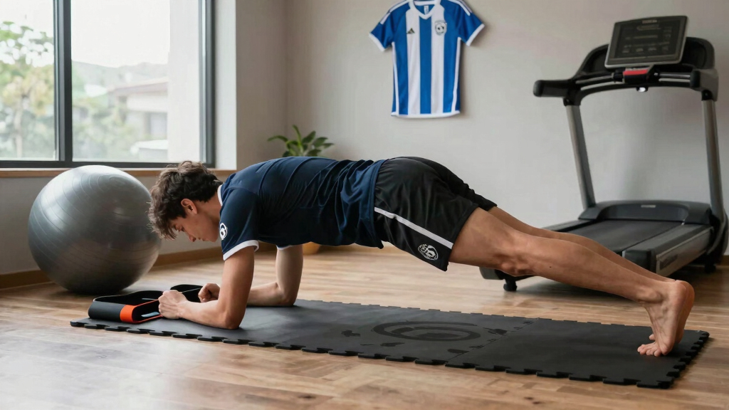 home gym equipment for soccer fans