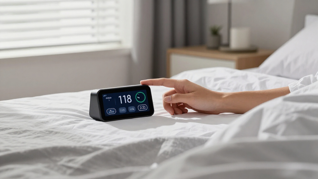 sleep monitoring alarm clock