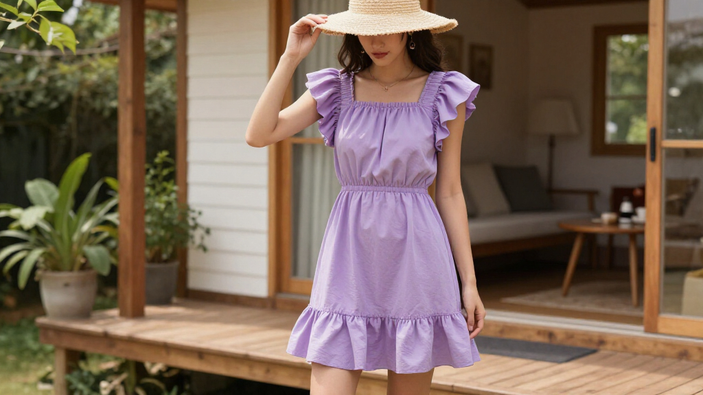 best lilac mini dresses