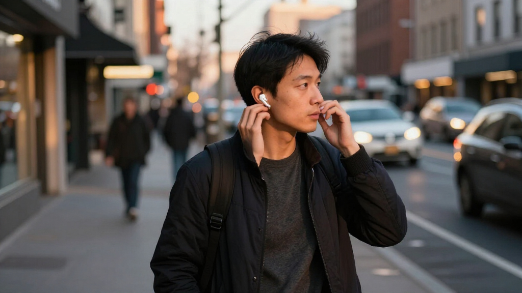 noise-cancelling wireless earbuds
