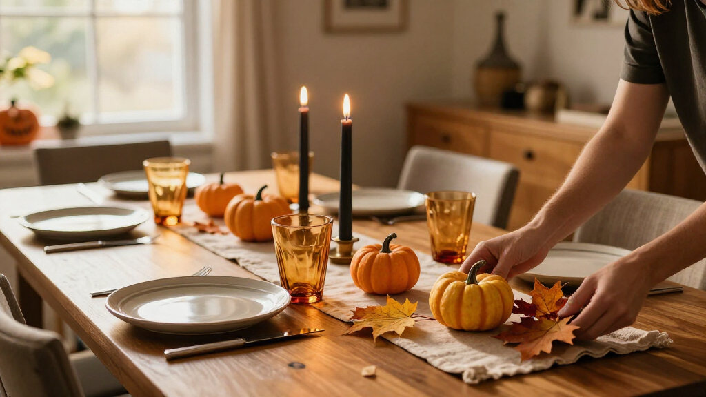 halloween table decorations
