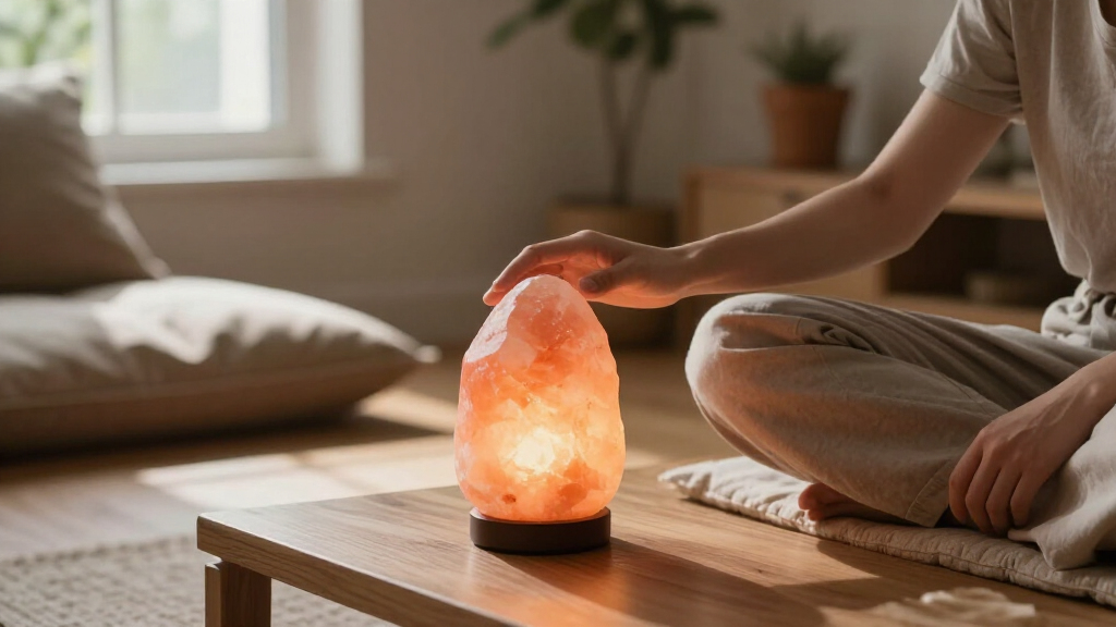 himalayan salt lamp