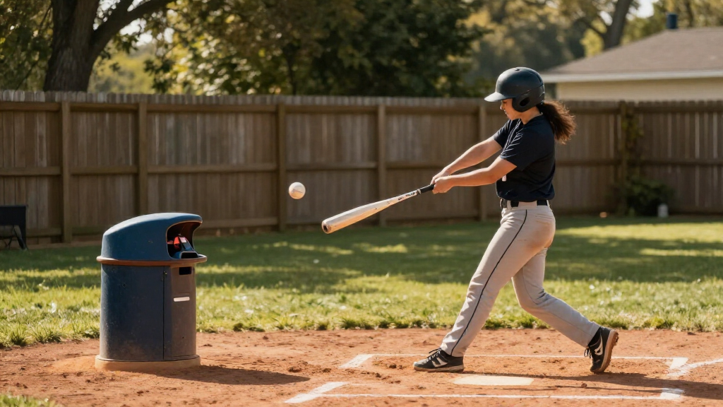 best automatic pitching machine for backyard baseball