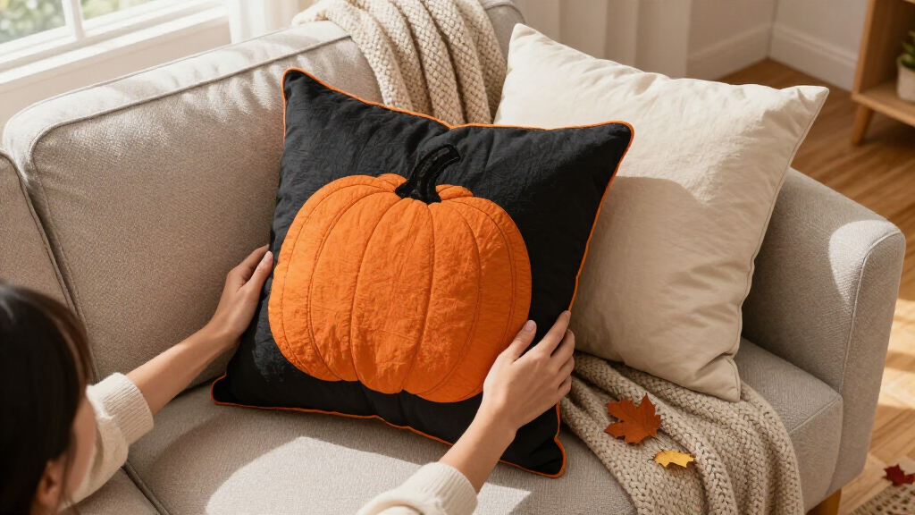 Halloween throw pillow covers