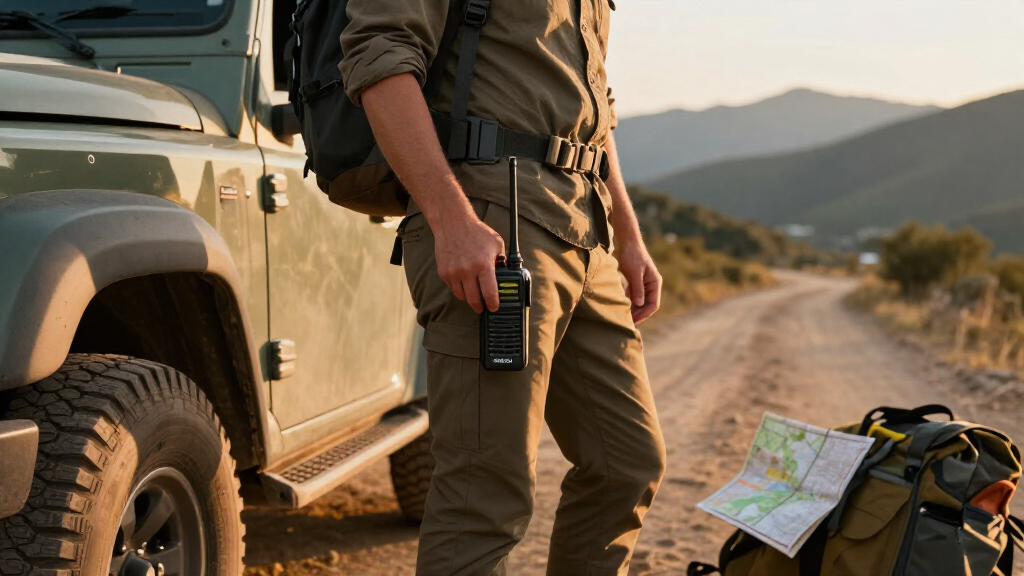 best heavy-duty two-way radio gmrs bundle for remote areas on road trips
