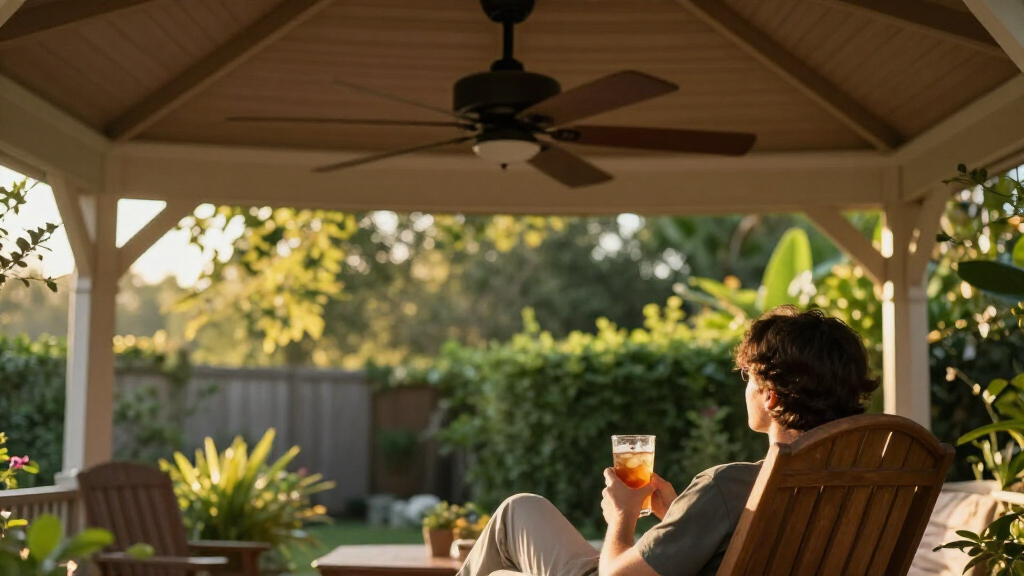 outdoor ceiling fans for gazebos
