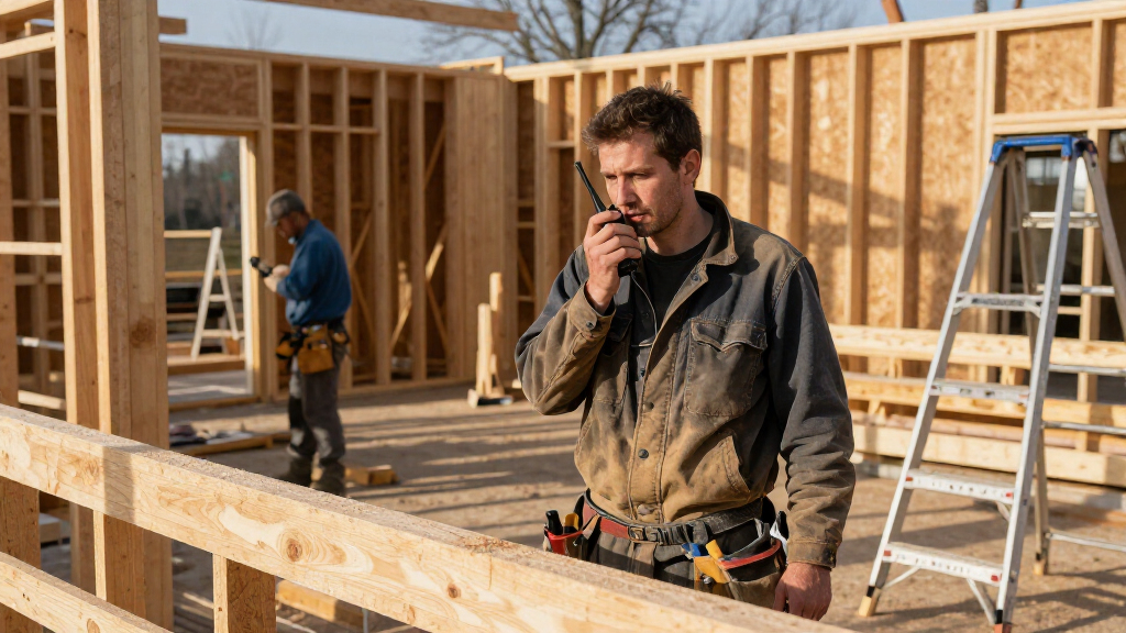 best construction site walkie talkie