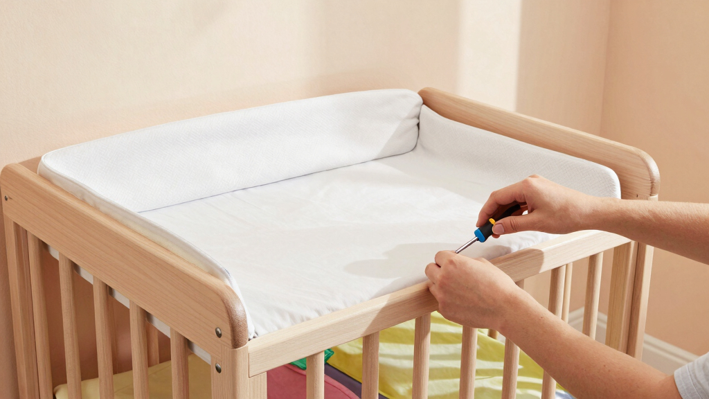 best crib with changing table for small space