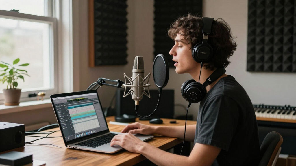 condenser microphone for streaming vocals