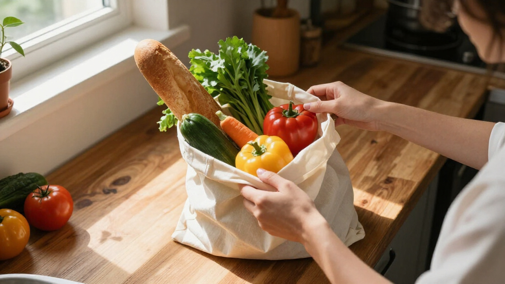 reusable grocery bags