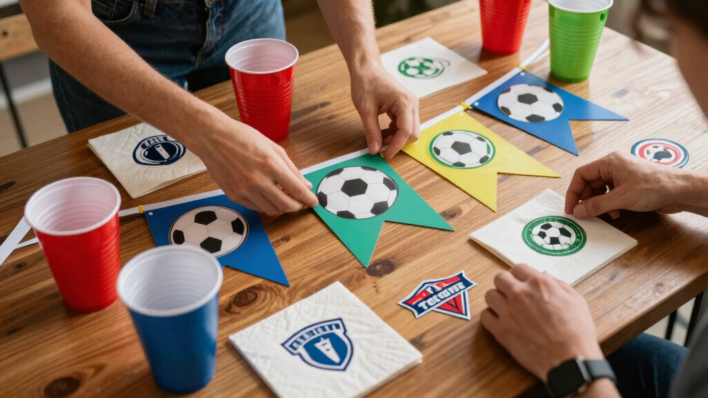 soccer fan party supplies