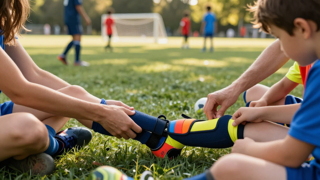 kids soccer shin guards