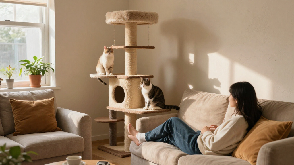 best modular cat tree for big cats