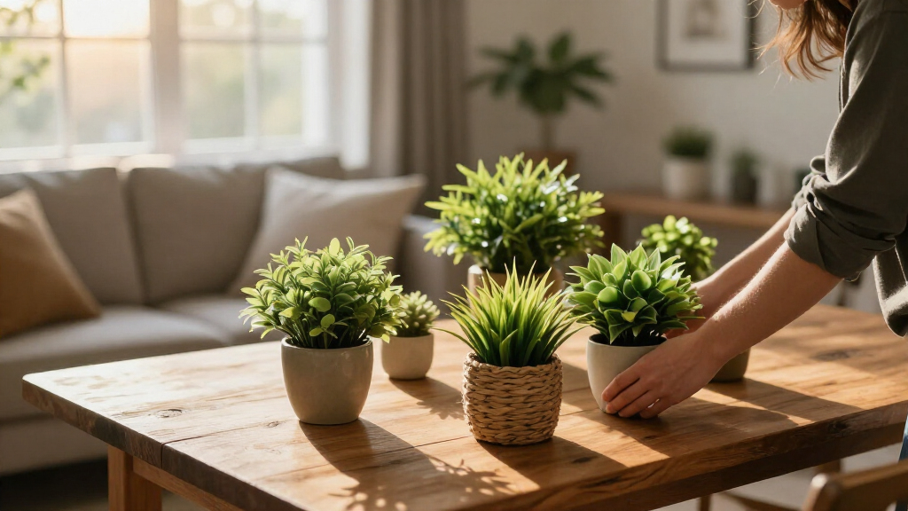 artificial indoor plants