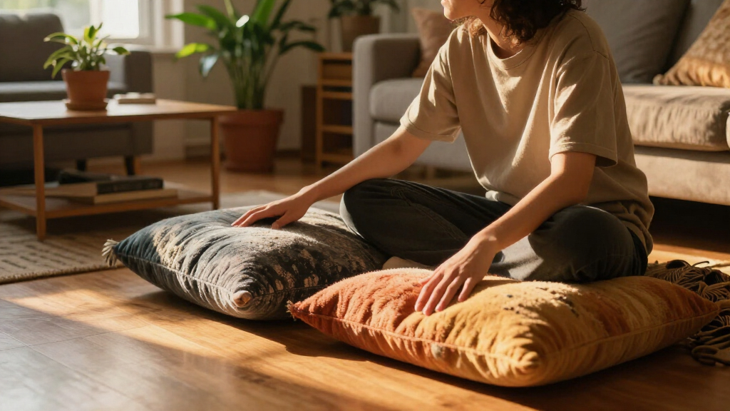floor cushions for seating
