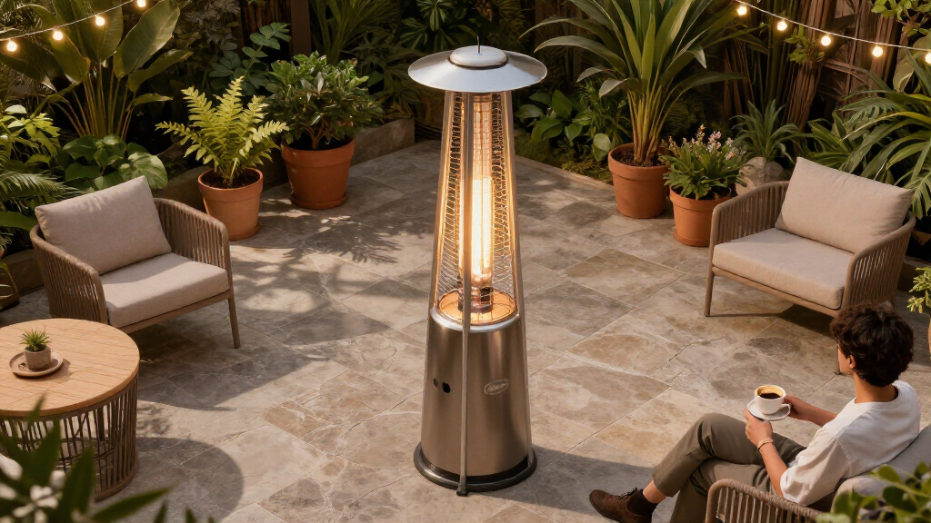 best outdoor patio heater for covered patios