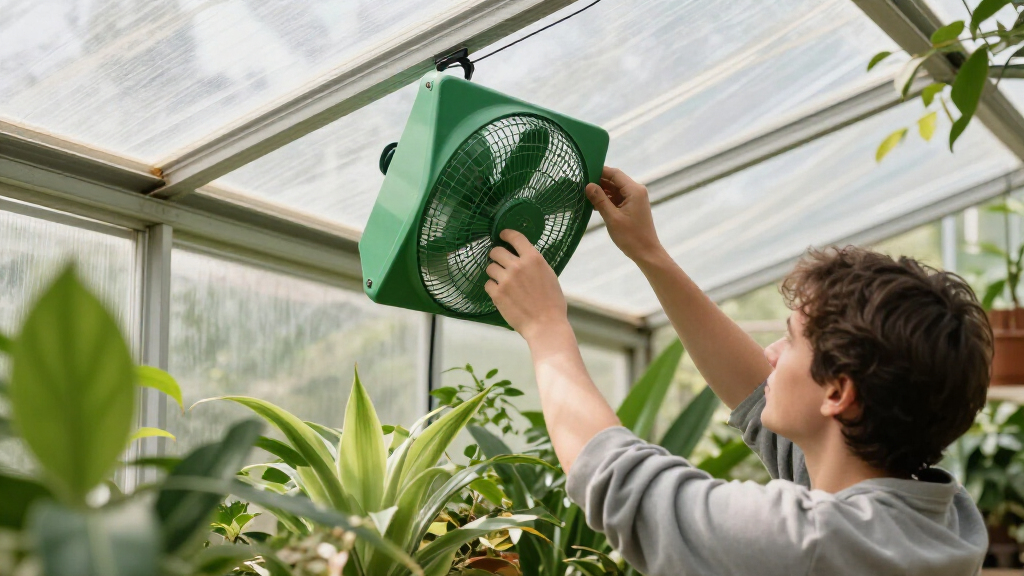 best greenhouse vent fan packages