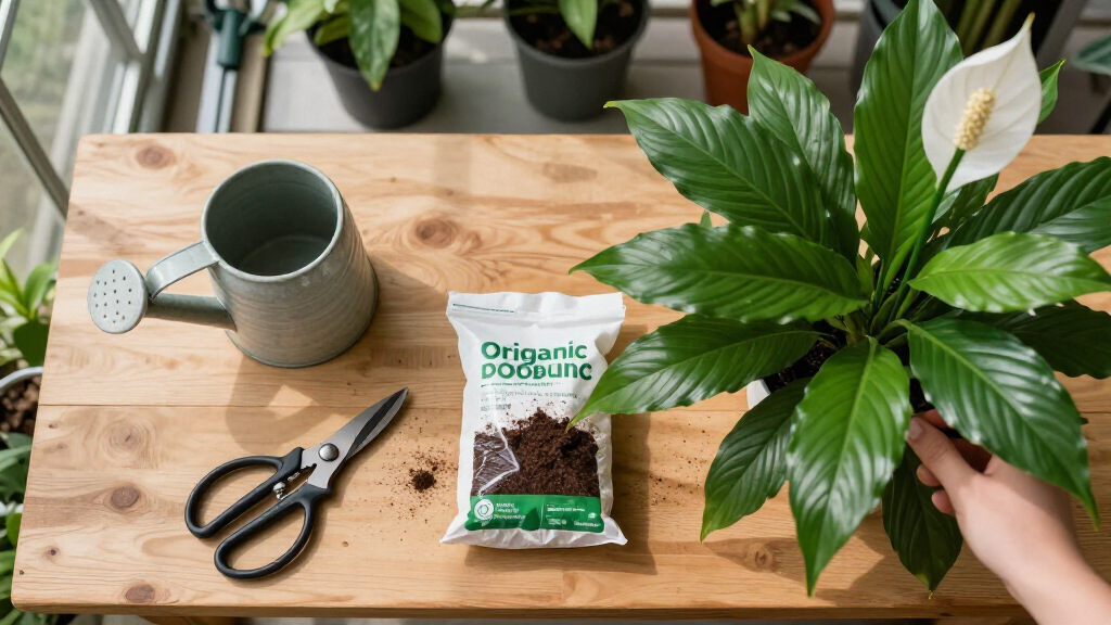 best peace lily care supplies
