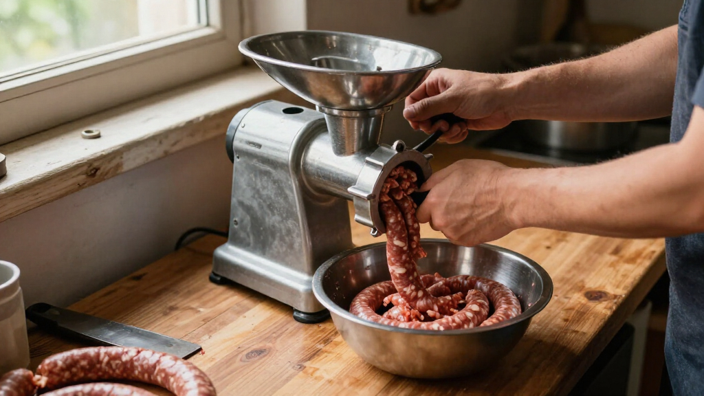 electric meat grinder for sausage making