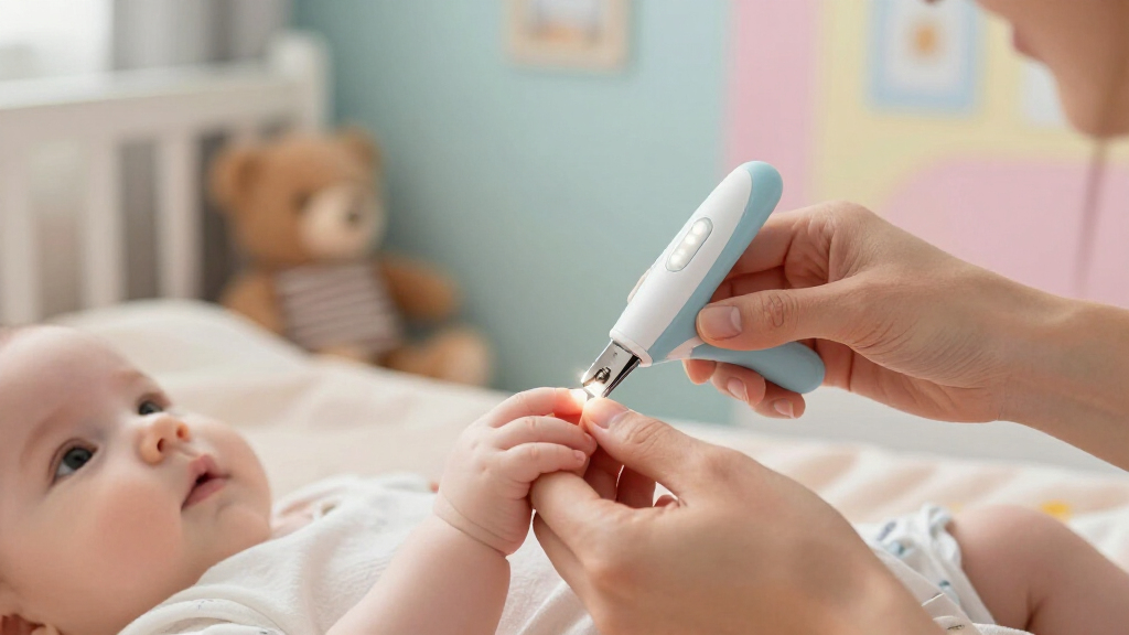 baby nail clippers with light