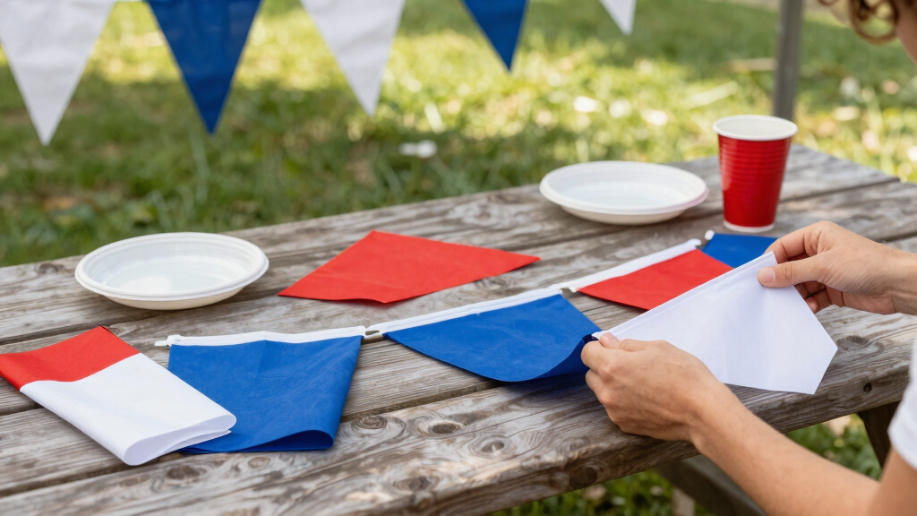 patriotic outdoor party supplies