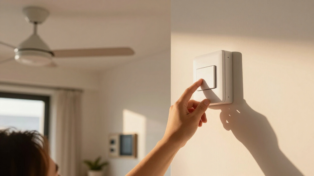 smart relay switch for ceiling fan control