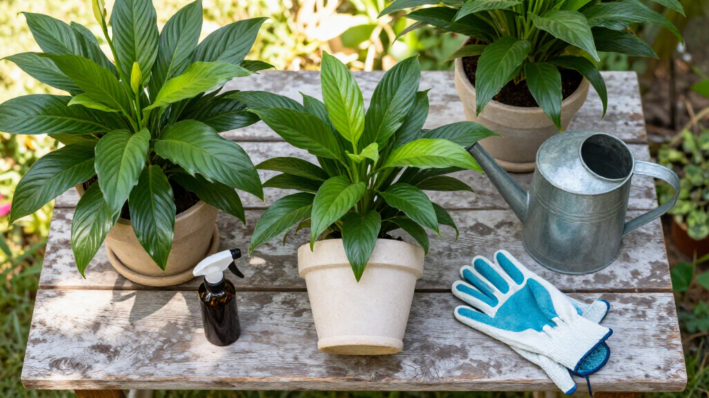 best peace lily care products