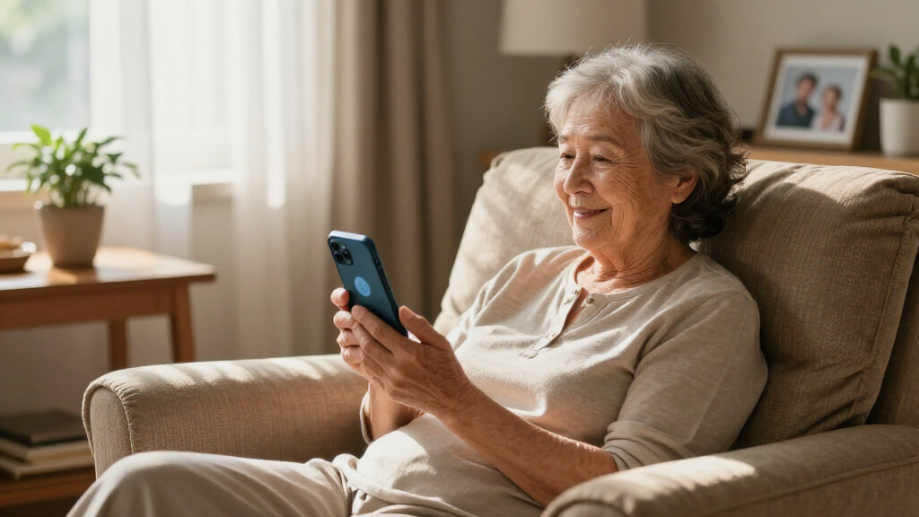 cell phone for elderly parents