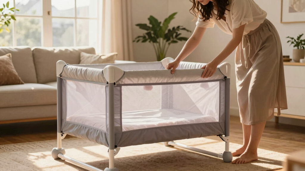 best folding playards with bassinet