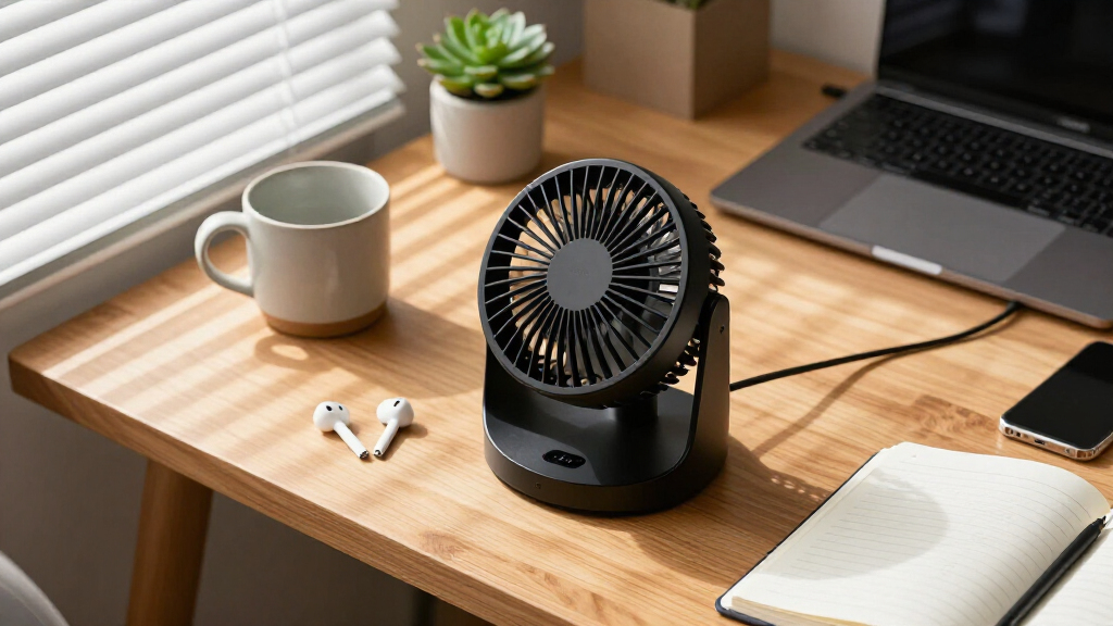 best silent office fan for desk setups