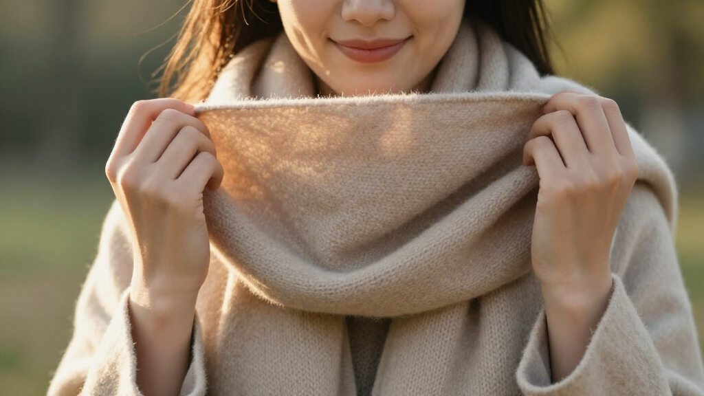 premium cashmere scarf gift