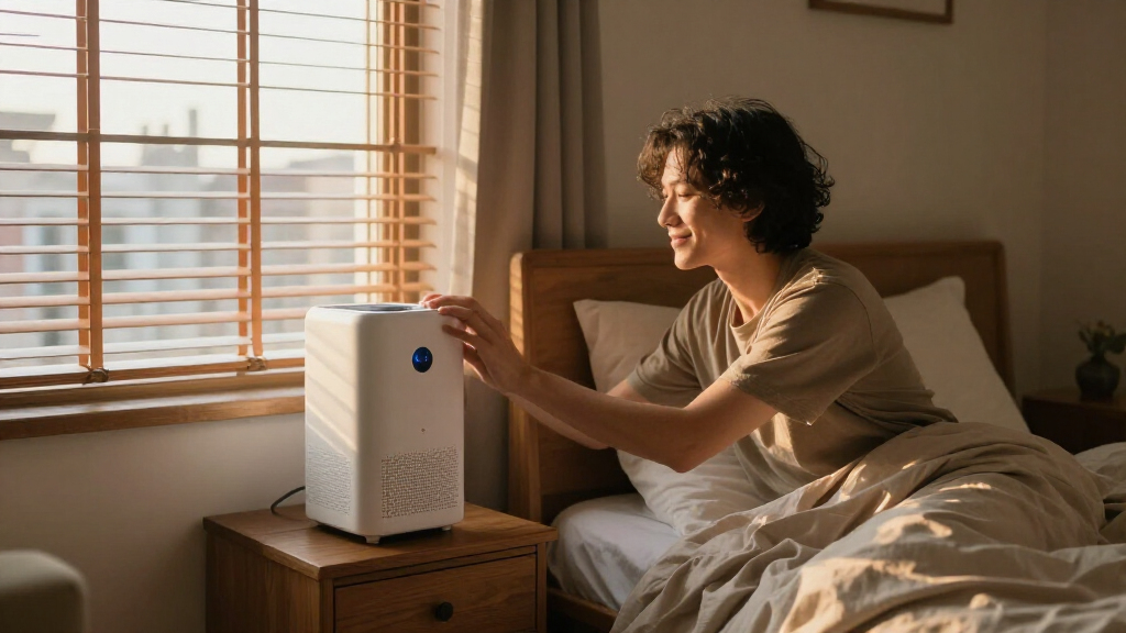 portable air purifier for hotel rooms