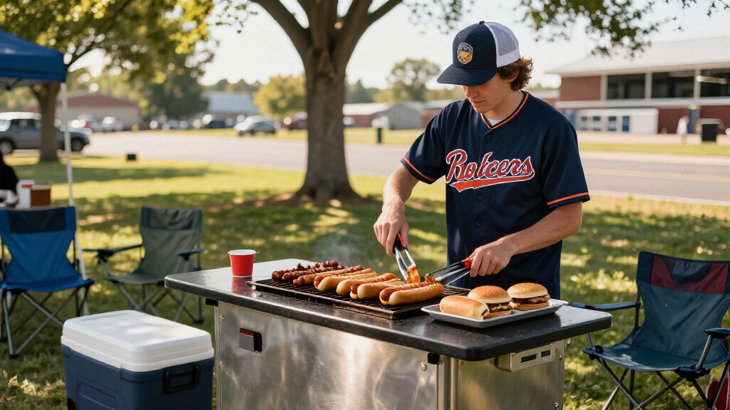 best tailgating cooking station
